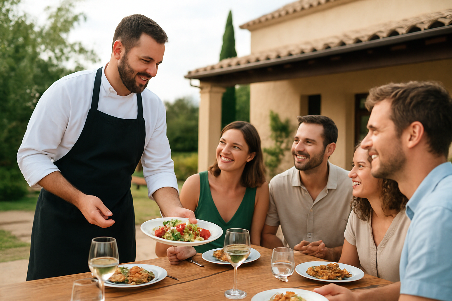 Vakantie Spanje met eigen chef